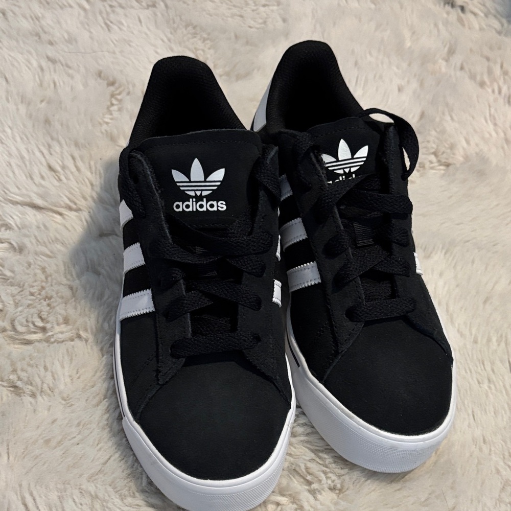 Adidas Classic Black and White Trainers